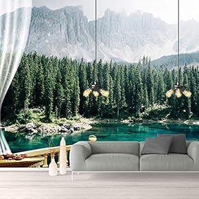 Wall Murals for Bedroom Great View from Balcony Removable Wallpaper Peel and Stick Wall Stickers - 66x96 inches