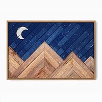 Framed Canvas Wall Art Colorful Abstract Canvas Prints Home Artwork Decoration for Living Room,Bedroom - 16x24 inches