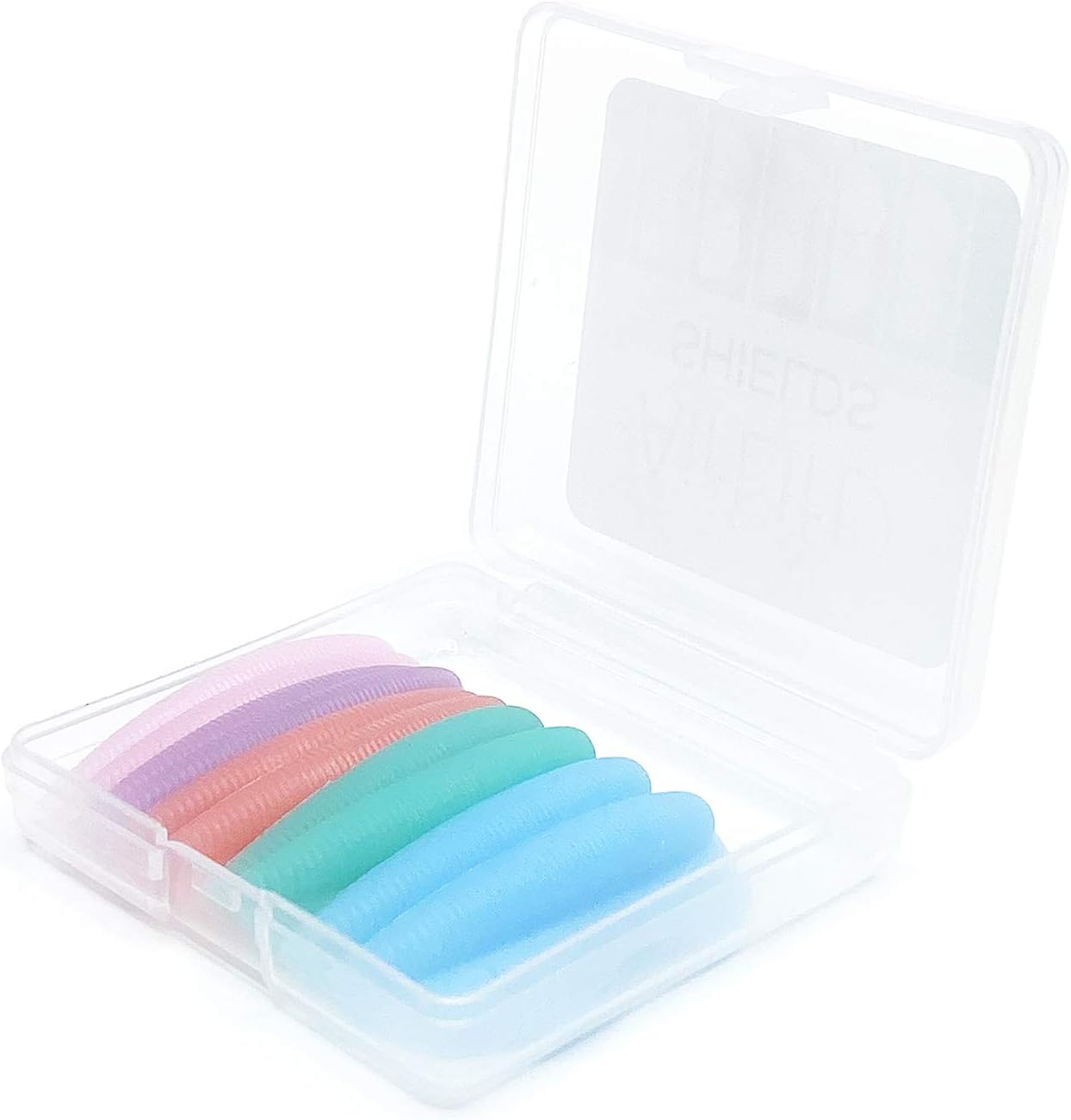 AirLift ORIGINAL Silicone Lash Lift Shields Combination Pack M S XS XS1 XS2 Reusable with Grooves, Turquoise, 8 Count (Pack of 1) - Image 3