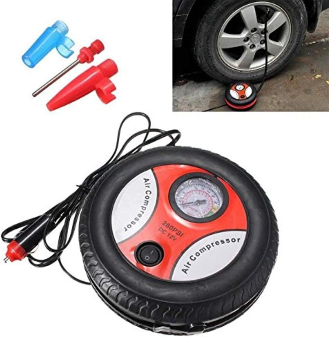 Modulyss® Portable 260PSI DC 12V Auto Car Pump Tire Inflator Mini Air Compressor