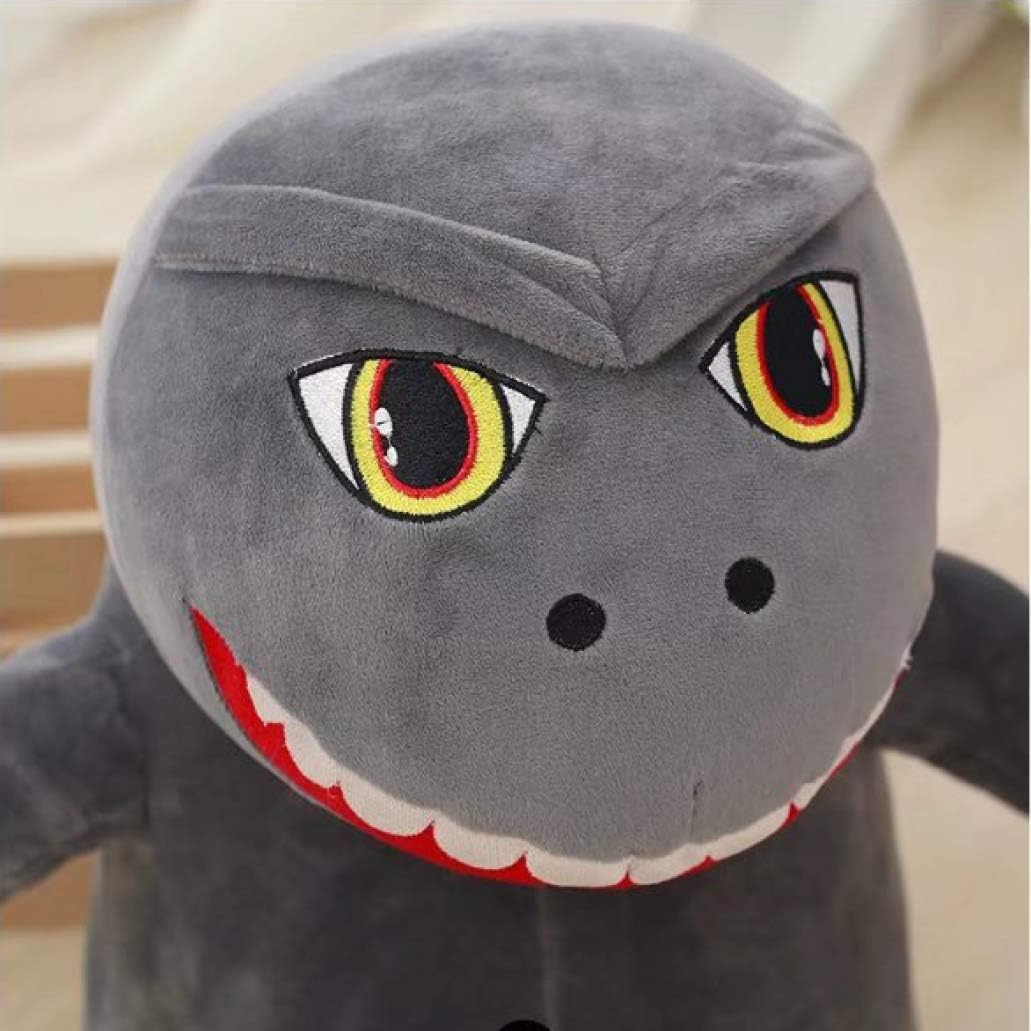 Amazon ゴジラ リアル怪獣 ぬいぐるみ いたずらグッズ 抱き枕 おもしろい 萌え 柔らか 子供 友達 彼女 誕生日 記念日 贈り物 飾り物 プレゼント インテリア 撮影小物 ストレス解消 クッション グレー 3サイズ選択 50ｃｍ ぬいぐるみ おもちゃ