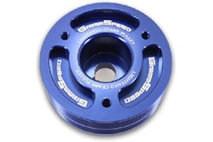 GRIMMSPEED Grehge ightweight Crank Pulley Red - Garden Sculpture Outdoor Decoration