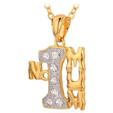 no 1 mum necklace