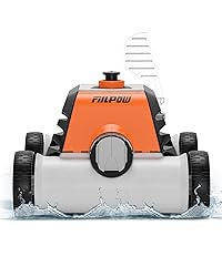 FIILPOW Cordless Robotic Pool Cleaner, Automatic