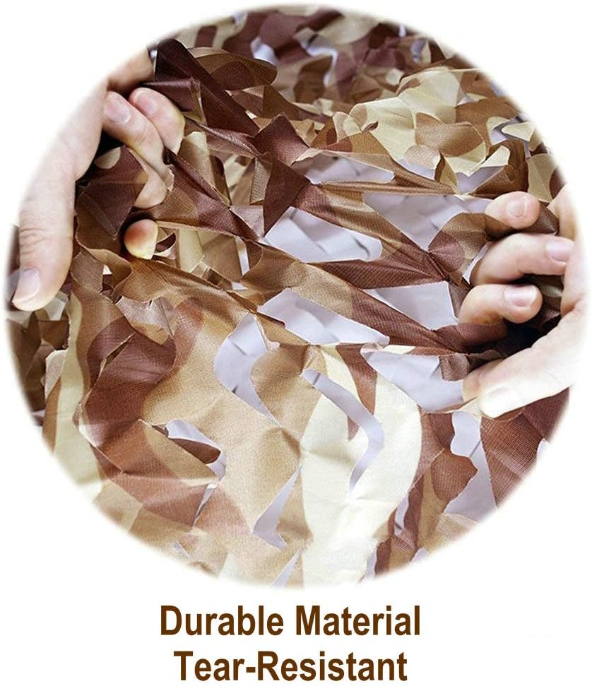FLYEGO Military Camo Netting, Camouflage Tarp Mesh Net, Lightweight Waterproof for Sunshade, Canopy, Party Decoration, Hunting Blind and Car Vehicle Cover : Sports & Outdoors