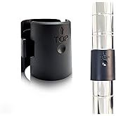 24 Pcs Wire Shelf Clips for 3/4 Inch Post,Universal Wire Shelving Accessories,Secure Locking Metal Shelf Clips Replacement (3/4 Inch, Pack, 24.0)