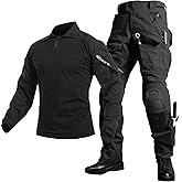 YKS JOOB Mens G3 Combat Uniform Tactical Combat Shirt and Pants Suit Hunting Paintball Airsoft Apparel Set