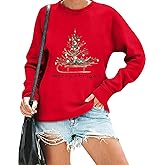 Ykomow Snowman Wine Cheers Sweatshirts Women Long Sleeve Christmas Graphic Tees Funny Xmas Tops
