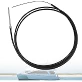 HonHuCo SSC6221 21Ft Rotary Boat Steering Cable Fit for Bezel Kit SH5094-1P | SH5150P SH4910P for Helm Kits SS13221 SS13721 SS14721 21Foot Mercury Boat Steering Cable