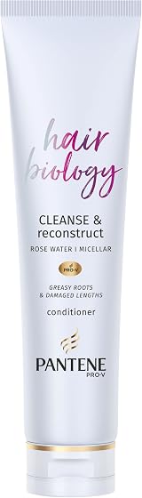 Pantene Hair Biology Cleanse and Reconstruct Clarifying Conditioner 160ml view 2