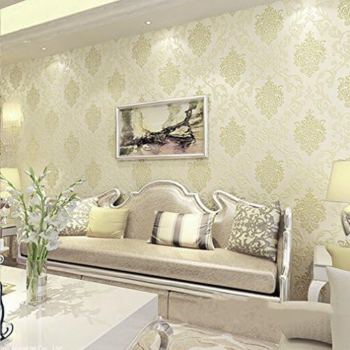 Luxury Non-Woven 3D Wallpaper, Wall Decor for Living Room Bedroom, 0.53 X 10M