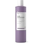 By Veira, Curl Conditioner 10.1 Fl Oz, Gently Cleanses & Defines Curly Wavy Hair, Reduces frizz & Increases shine, Colour preserving, 100% vegan & Sulphate/Silicone free