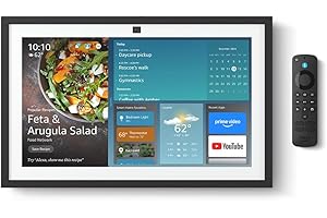 AMAZON ECHO & ALEXA Amazon Echo Show 15 (newest model), Full HD 15.6" kitchen hub for home organization, with built-in Fire TV and Alexa+ Early Access
