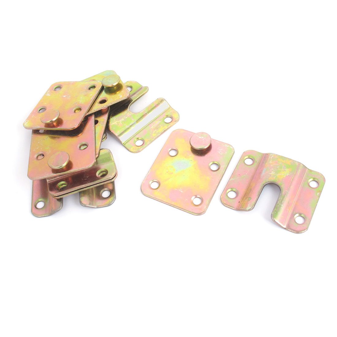 Sourcingmap Sofa Furniture Hardware Interlock Connector Hook Bed Hinge 5 Sets