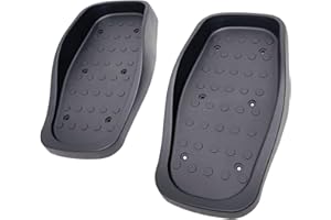 FytStycale 2Pcs Elliptical Machine Pedals Foot Pedal Replace Multifunction Lightweight