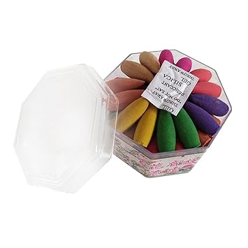 sweetcandya Räuchergefäß Rückfluss Räucherstäbchenhalter Keramik Räucherkegel Brenner Räuchergefäß Kegel Dekoration Handwerk 