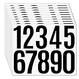 10 Sheets Mailbox Number Stickers 3 Inch