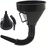 DEKTON Flexi Funnel with Detachable Hose Wide Spout Handle Filter view 4