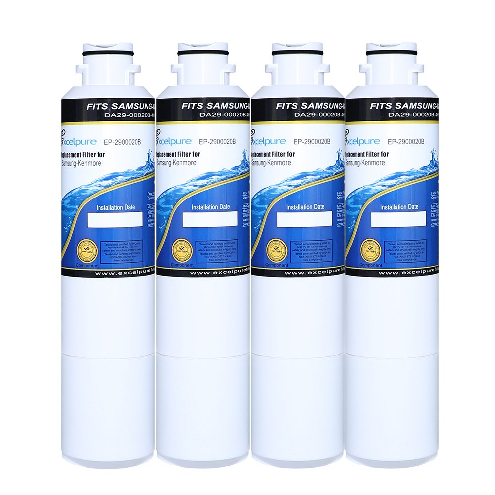 EXCELPURE Samsung DA2900020B Refrigerator Water Filter Comparable