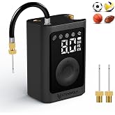ETENWOLF P300 Plus Ball Pump, Electric Basketball Pump Inflation Deflation | with 3200 mAh Rechargeable Battery and 2 Needles, Air Pump for All Sports Balls