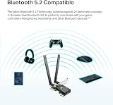 TP-Link Archer TX20E AX1800 PCIe WiFi 6 Adapter Dual Band MU-MIMO WPA3 view 3