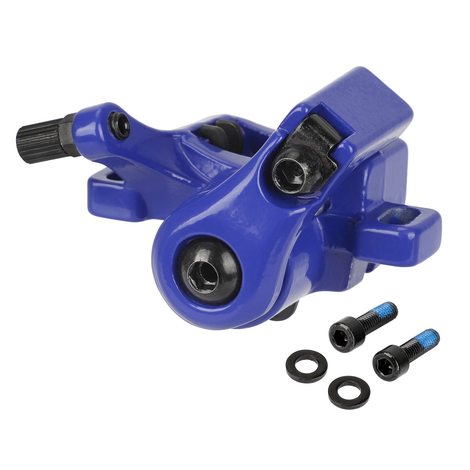 MotuTech Left Disc Brakes for Xiaomi 4 Pro Xiaomi 3 Electric Scooter for 130mm Disc Replacement Spare Part Accessory (Blue)