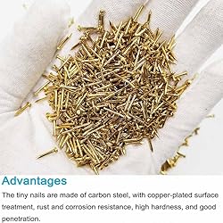 [200Pcs]Hardware Nails Nickel Plated Hanging