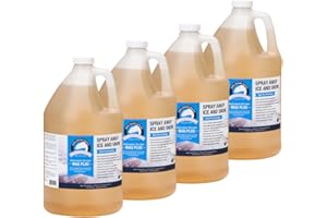 BARE GROUND WINTER BARE GROUND SOLUTIONS Bare Ground BGS-4 All Natural Anti-Snow Liquid De-Icer, 128 oz (1 Gallon) - Pack of 4
