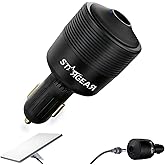 Starlink Mini Car Adapter - 12V to 24V DC Step Up Converter with 60W Car Cigarette Lighter Adapter, Starlink Mini 12V Adapter