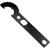 Armorers Wrench Carbon Steel Spanner Collet Chuck for 38-42mm Round Nut