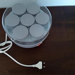 SEVERIN Yogurtera, Incl. 7 Tarros de 150 ml, Marcador de Memoria ...