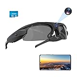 RERBO WiFi Camera Sunglasses, 4K Video Glasses HD