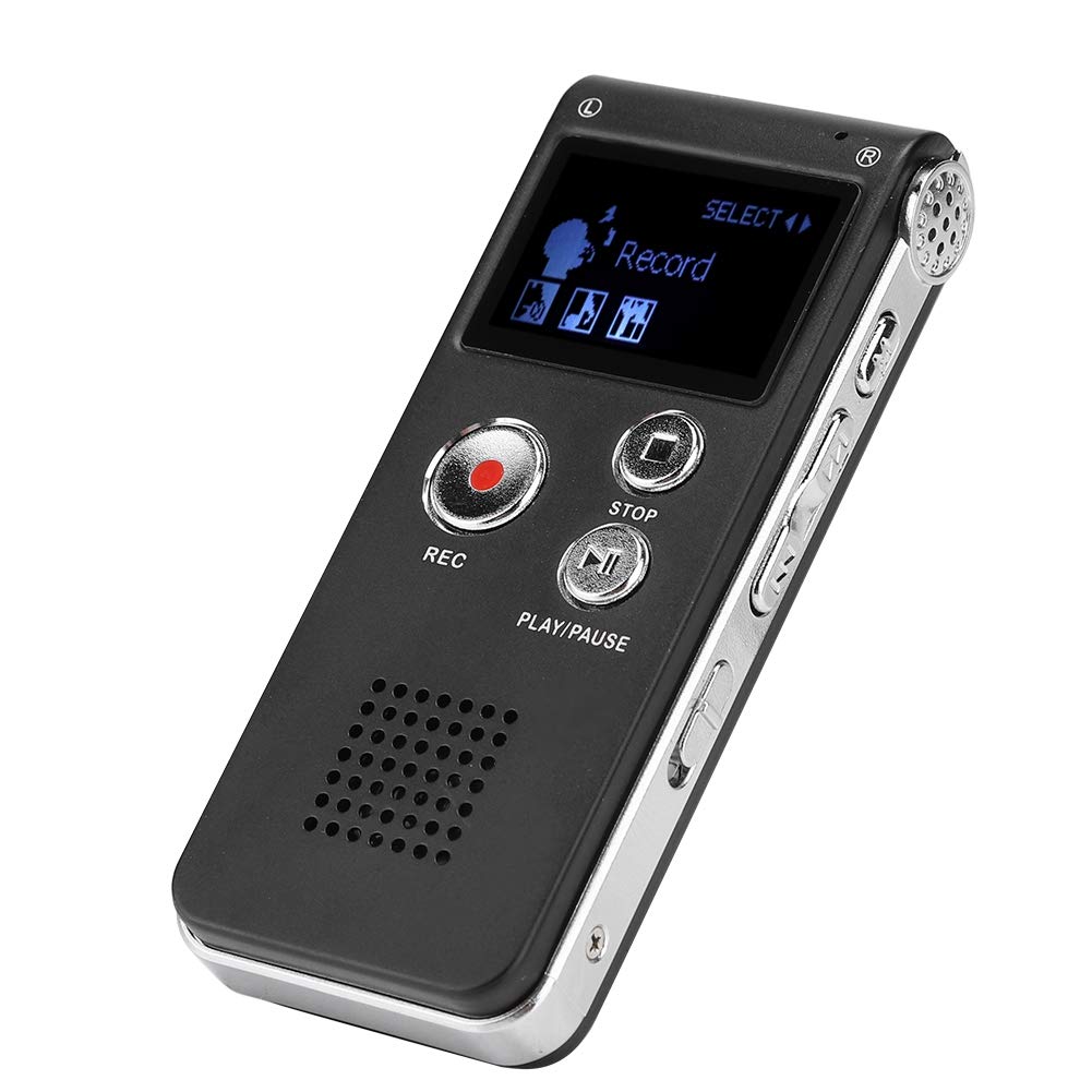 Digital Voice Recorder, 8G Voice Recorder, Portable Rechargeable Digital Recorder, Voice Recorder, Professional Voice for Conferences, Meetings, Interviews, etc.