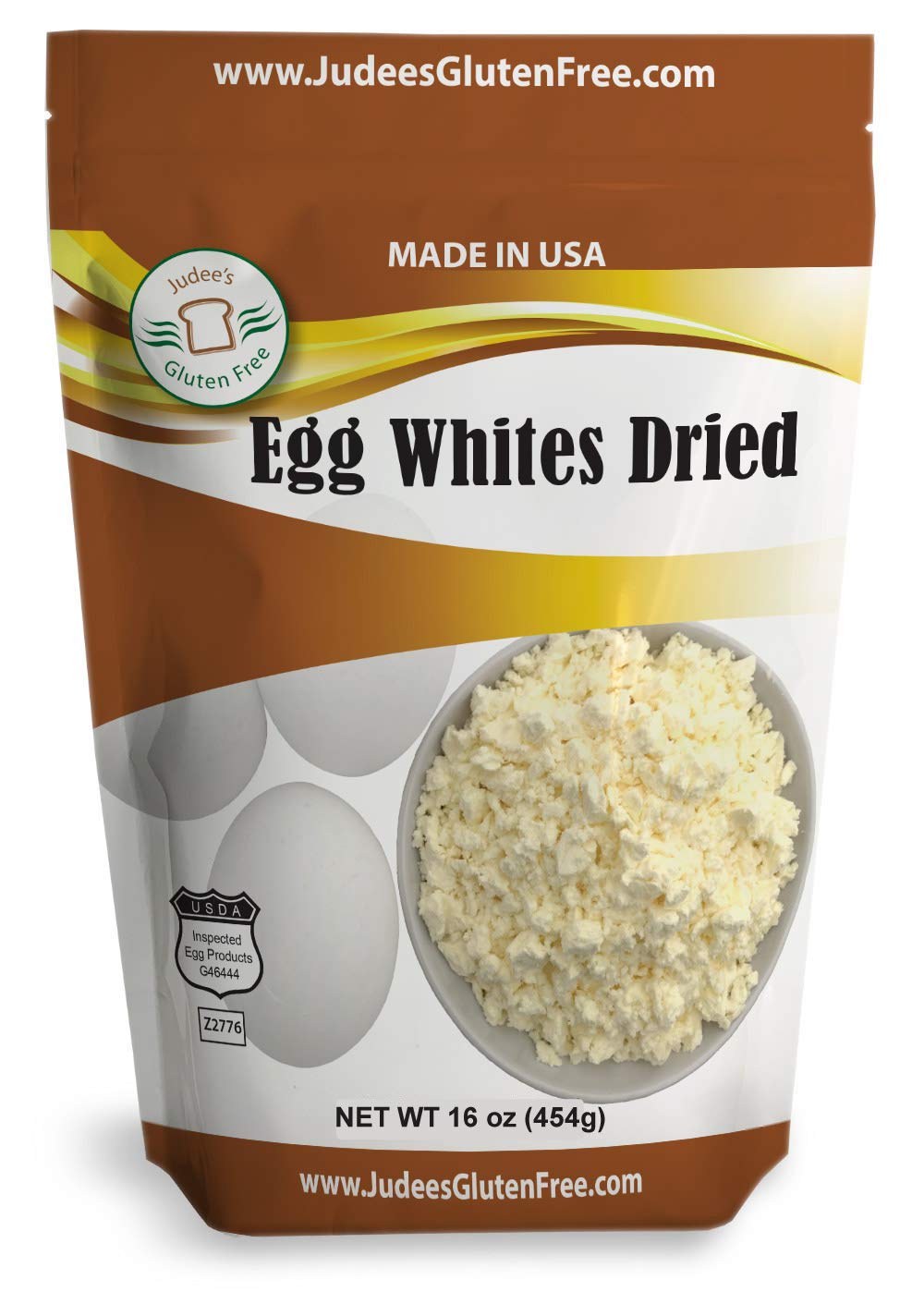 Judee's Dried Egg White Protein 16 oz Baking, Meringue, Smoothies 1
