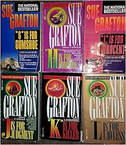 Sue Grafton 6 Book Set Kinsey Millhone S Alphabet Series G H I J K L Sue Grafton Amazon Com Books