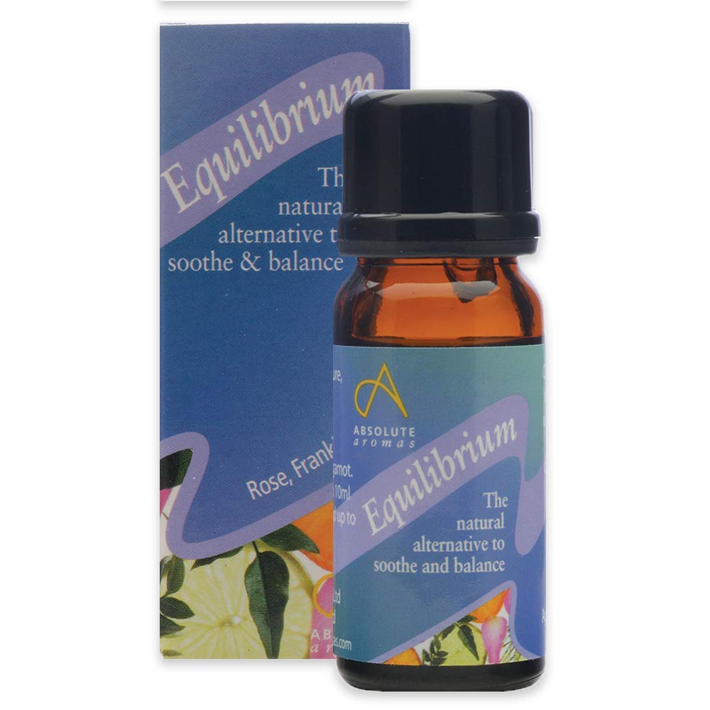 Absolute Aromas Equilibrium Essential Oil Blend 10ml - Pure Natural, Undiluted - for Aromatherapy and Diffusers
