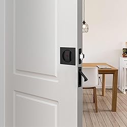 Malimali Pocket Door Lock and Edge Pull Set, Pocket