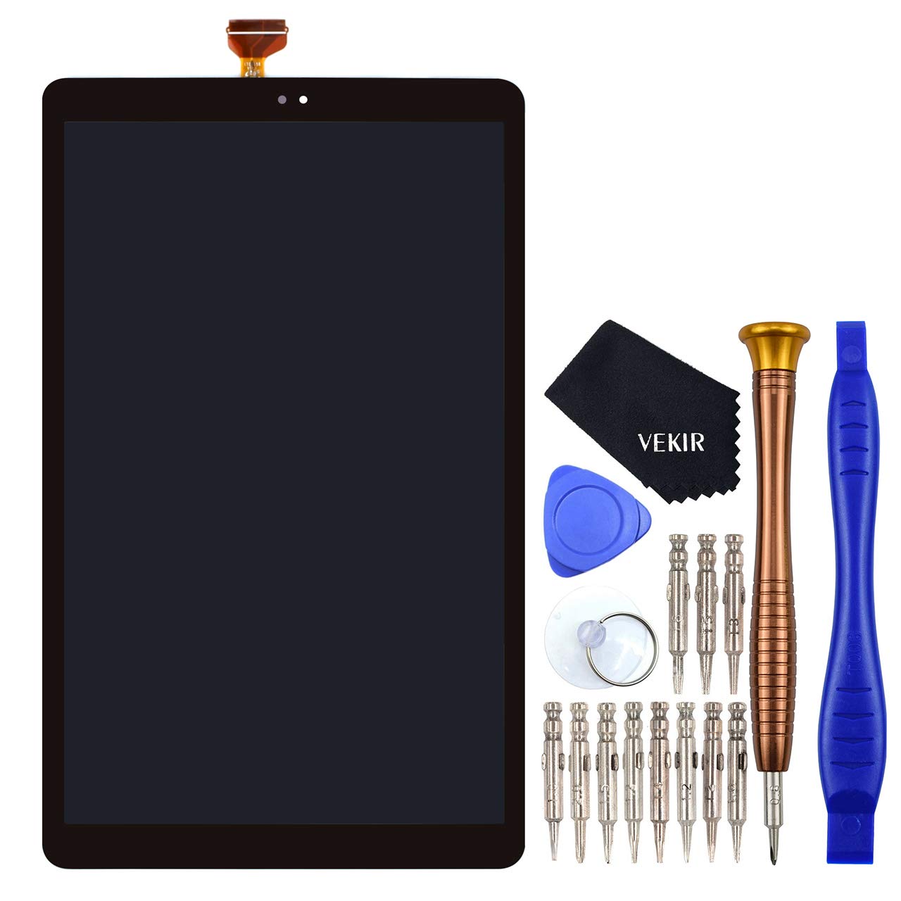 LCD Display Touch Digitizer Glass Screen Assembly replacement kit for Samsung Galaxy Tab A 10.1 2019 Black