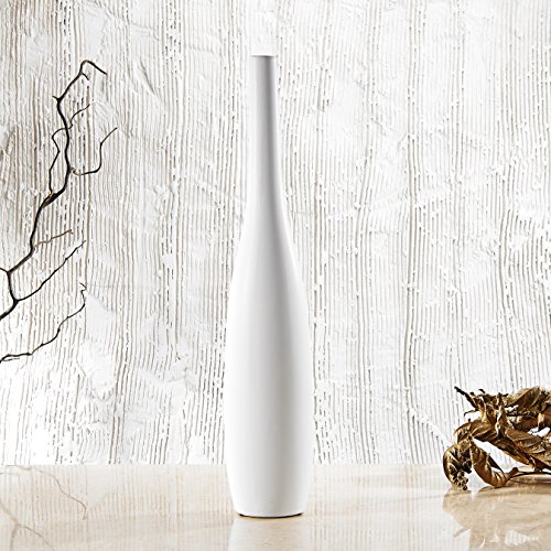 Pure.Lifestyle 22"&19"&17" Slim Neck Tall Vases(Set of 3) Three