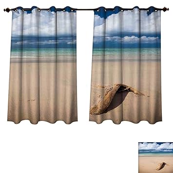 Amazon Com Rupperttextile Driftwood Blackout Curtains Panels For