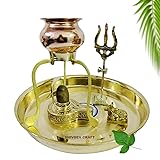 SHIVDEV CRAFT Narmadeshwar shivling with Copper