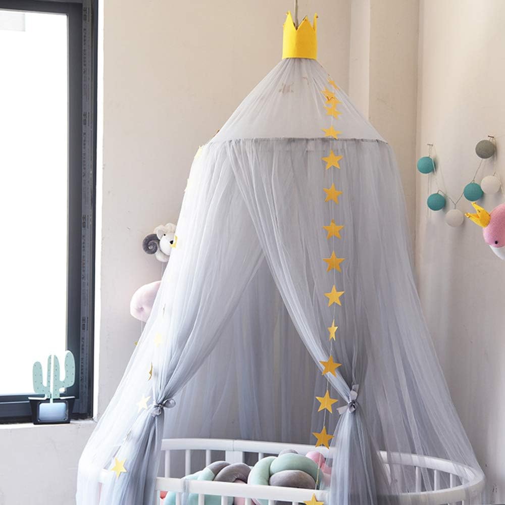 Sfit Moustiquaire Ciel De Lit Baldaquin Dome Princesse Repulsifs A Moustiques Pour Enfant Bebe Rose Accessoires De Literie Bebe Puericulture Atahari Com