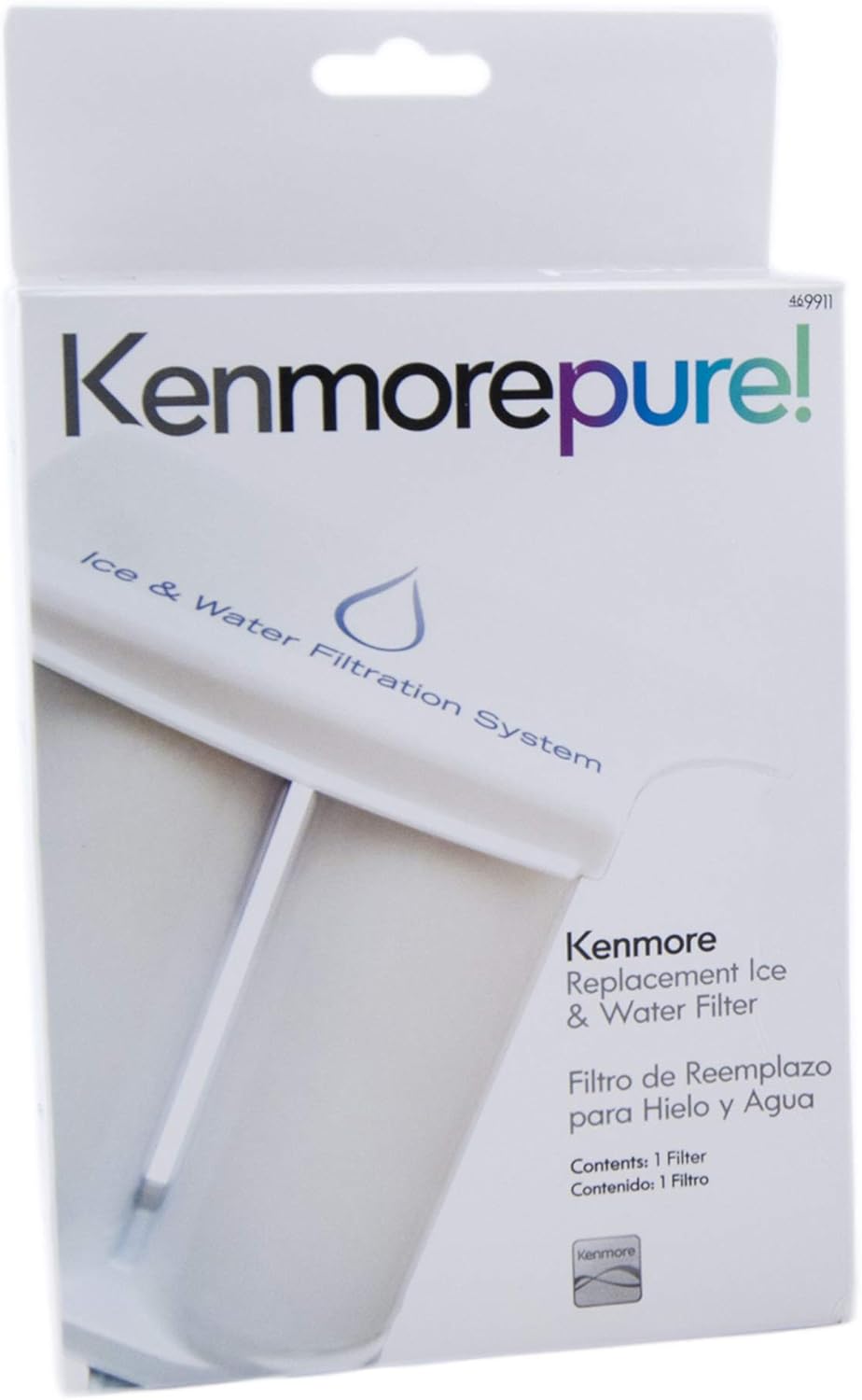 Kenmore 9911 Refrigerator Water Filter, White: Home Improvement