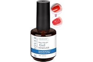 LOUINSTIC Gel Nail Polish Remover – Fast, No Soak & No Foils, Safe for Natural Nails, Healthy, Low Odor, Quick Gel Removal in 2-5 Minutes – For Nail Polish & Nail Art, At-Home Manicure Solution