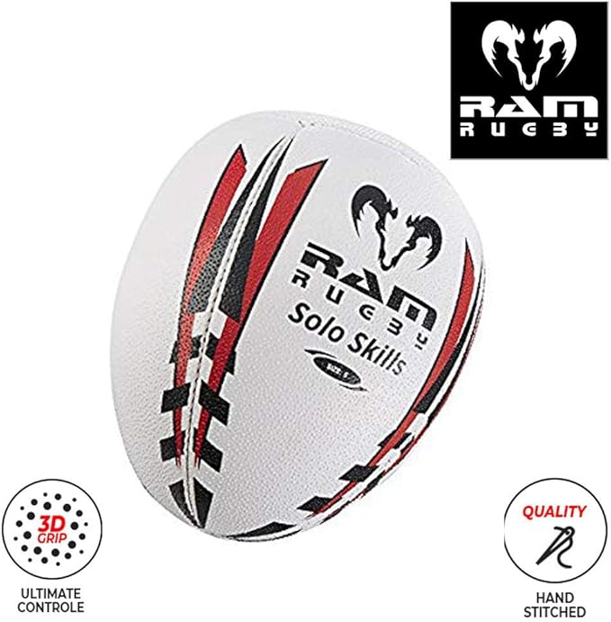 Solo Skills - Balón de rugby para entrenar el rebote contra una ...