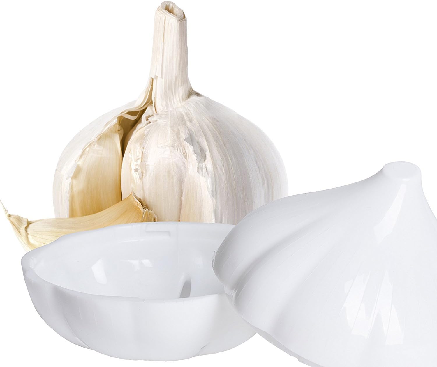 KeepingcooX Classic Food Savers Set of 5, Vegetable Protectors, Onion, Pepper, Garlic, Lemon, Tomato - Image 4