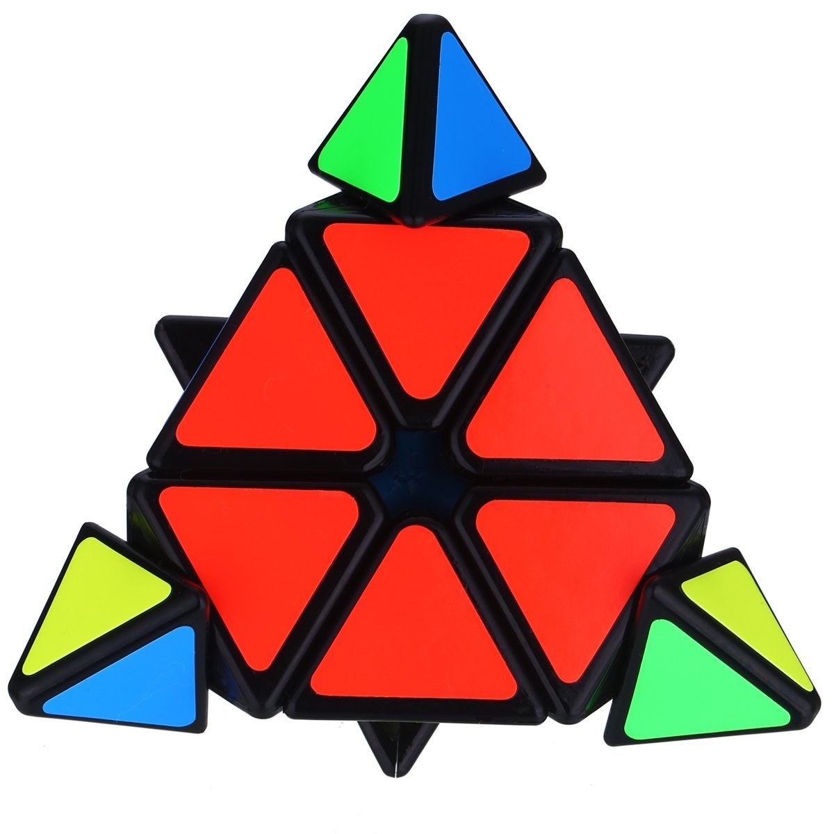 Aiduy Magic Cube,Triangle Pyraminx Pyramid Speed Cube Twist Toy Game Education For Children