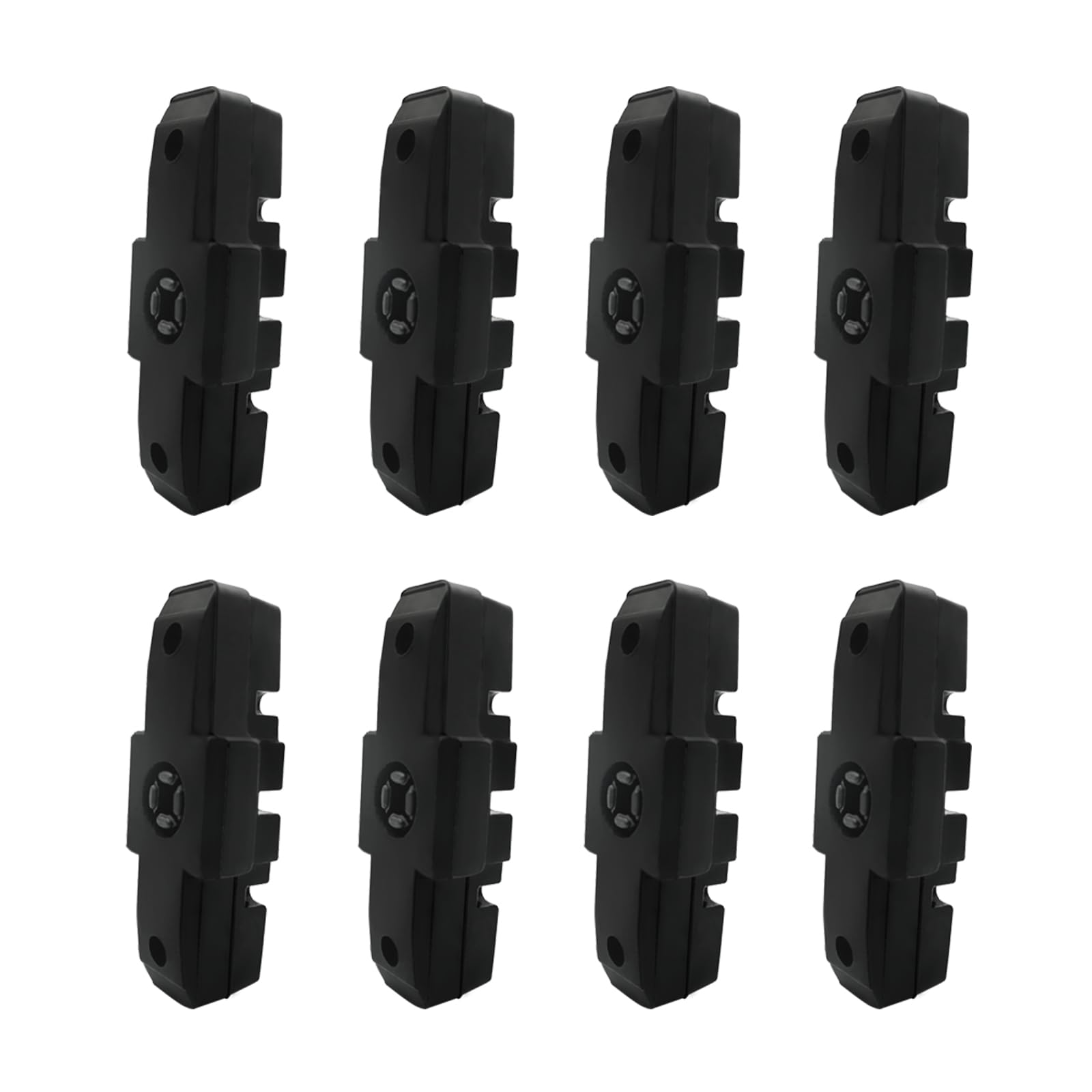 BuxiuGK 8 Pcs(4 Pairs) Bike Brake Pads for Magura,Bicycle Brake Pads Replacement for Magura HS11 HS22 HS24 HS33 HS66 Rubber Road Bike Brake Cover Bike Accessories,Black