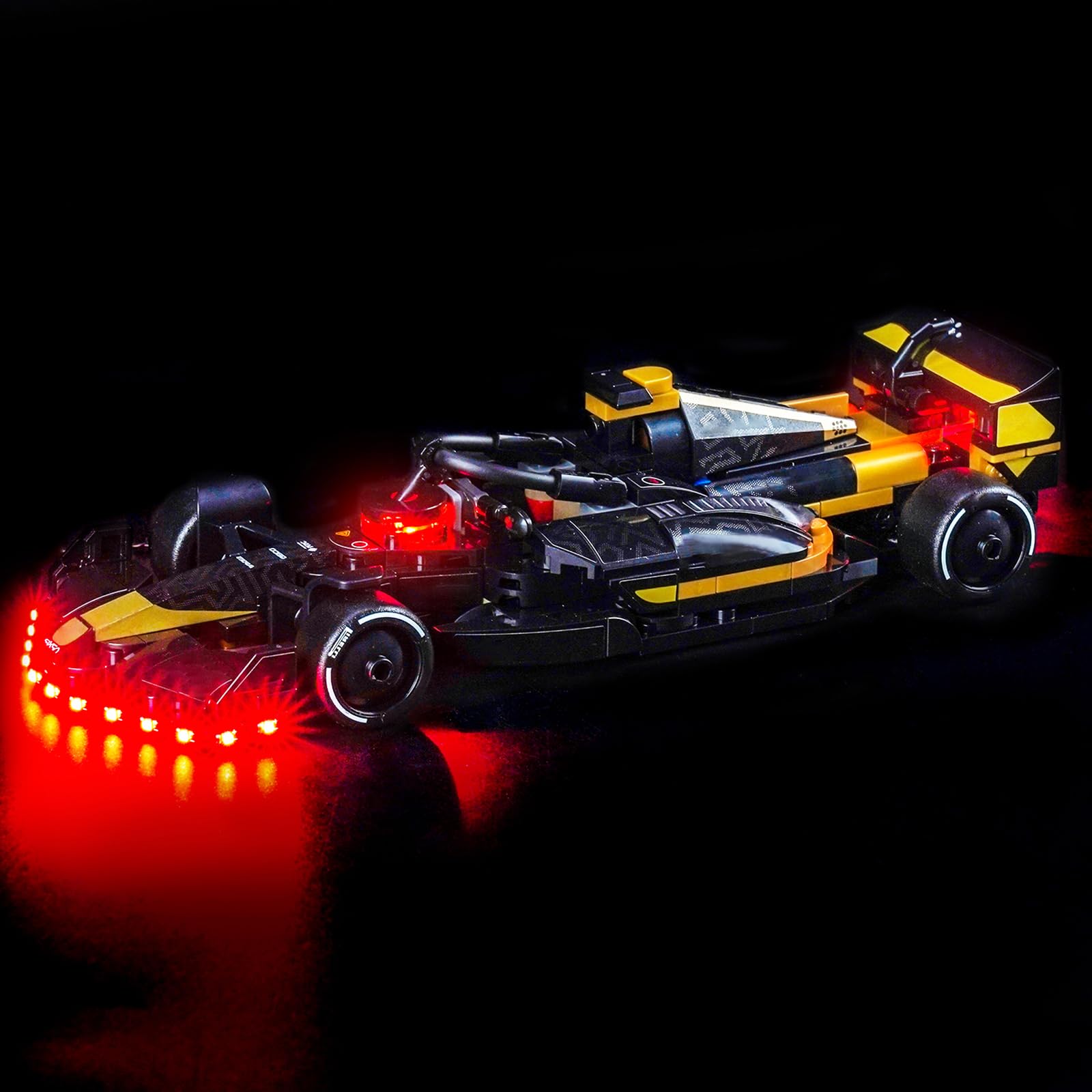 LocoLee LED Light Set Compatible with Lego 77252 APXGP Team Race Car from F1 The Movie LED Decoration Lighting Kit Compatible with Lego 77252 Building Blocks Model, Only Lights Set, No Model