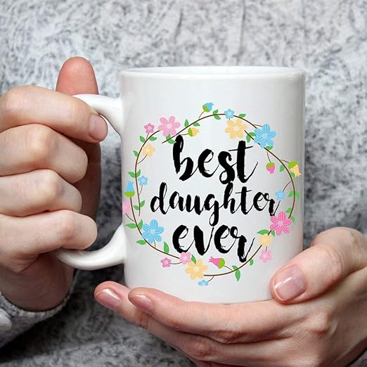 world's best daughter mug
